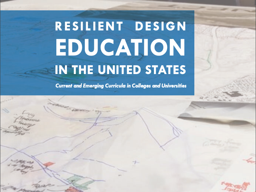 Resilient Design Education report cover