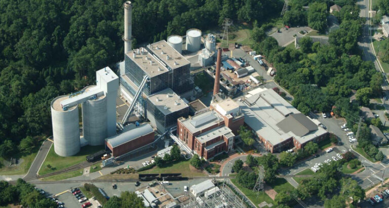 UNC-Chapel Hill’s cogeneration plant. Photo from the North Carolina Legislature.