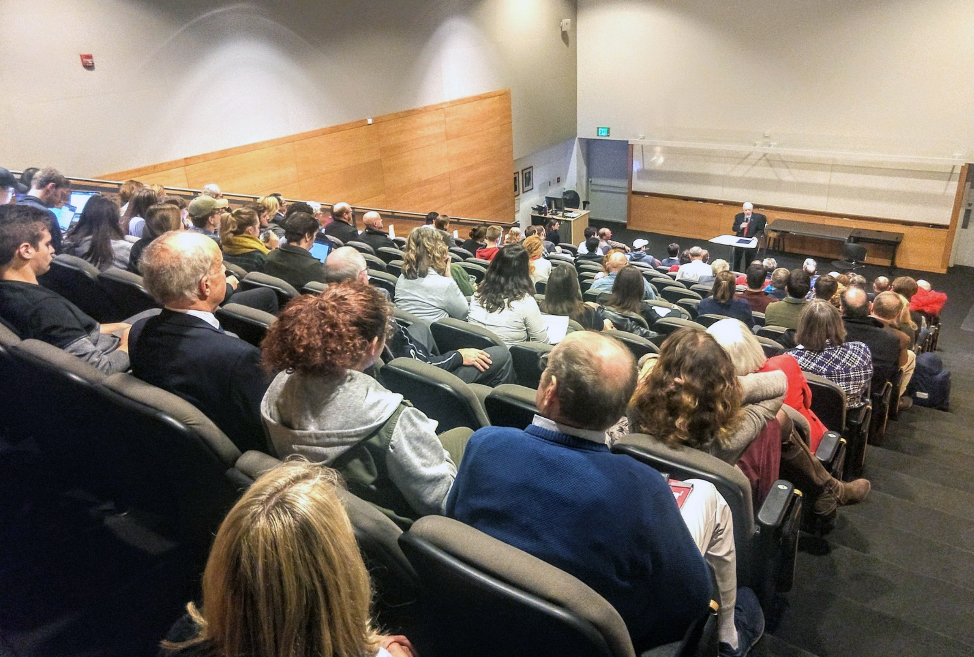 NCSU hosts a guest speaker during Dr. Gavin Smith’s class. Photo submitted.